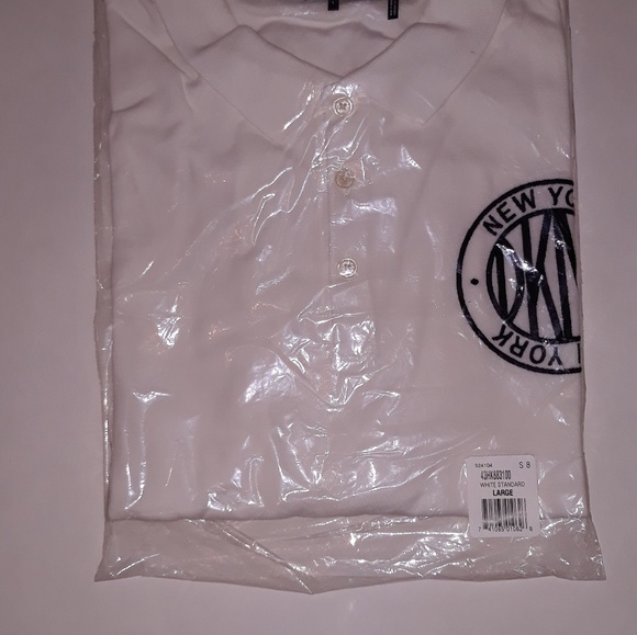 DKNY Slim Fit SS Polo Shirt NWT - Picture 2 of 4